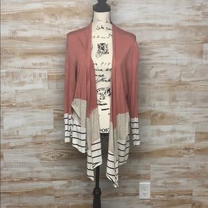 Block style cardigan - 1X